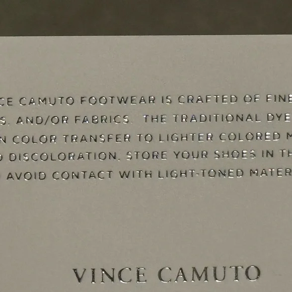 Cream and brown Vince Camuto summer heels - Picture 3 of 4